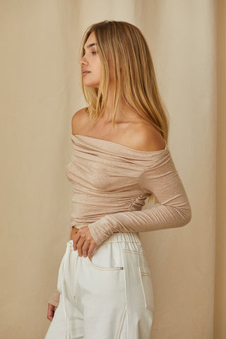 Tania Off Shoulder Knit Top