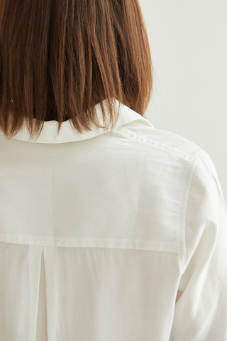 Laura Cropped Button Up Shirt