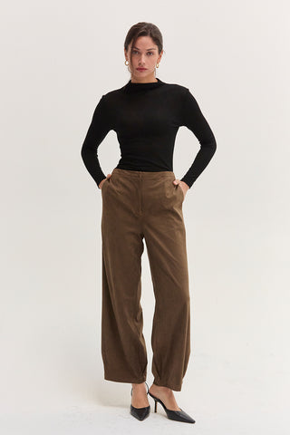 Claire Long Sleeve Mock Neck Top