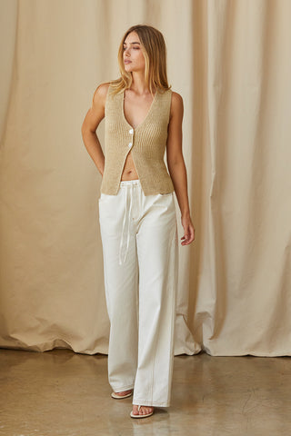 Janie Beachy Sweater Vest