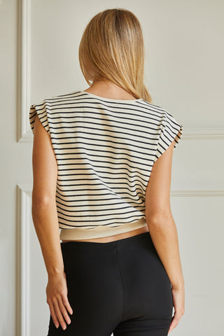 Stassie Stripe Knit Top