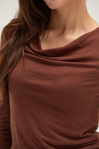 Blair Cowl Neck Knit Top
