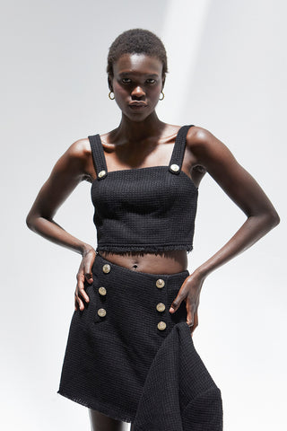 Perry Tweed Jacket Two-Piece Set