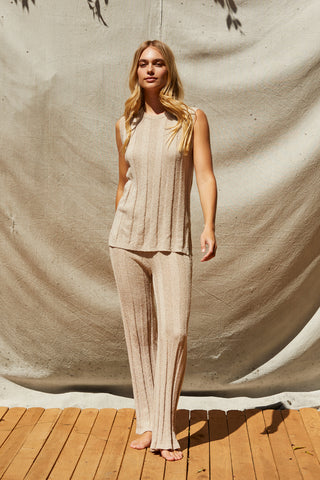 Eli Ribbed Sweater Knit Two Piece Set