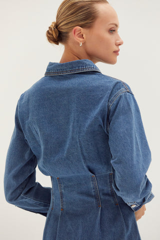 Zae Denim Mini Dress