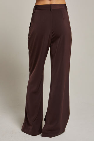 Neveah Silky Wide Leg Trousers