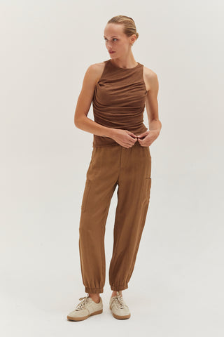 Eden Woven Cargo Jogger Pants