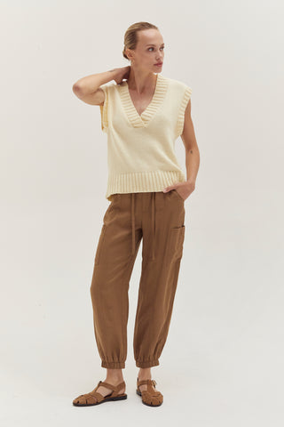 Eden Woven Cargo Jogger Pants