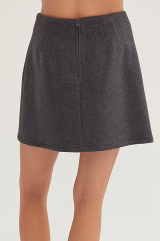 Molly Wool Blend Mini Skirt