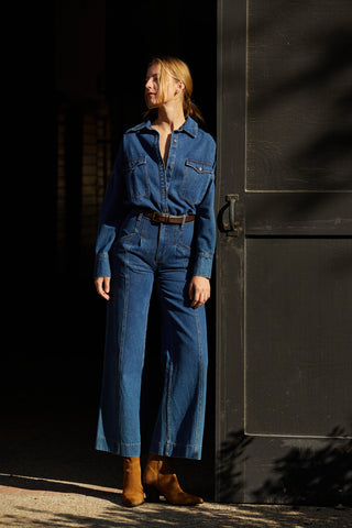 Gianna Denim Button Up Shirt
