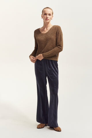 Jocelene Lurex Sweater Top