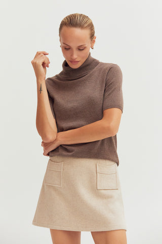 Elena Turtleneck Sweater Top