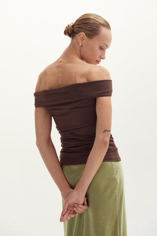Nora Off Shoulder Knit Top