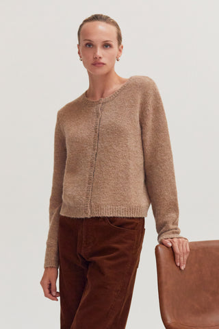 Eliza Crew Neck Cardigan