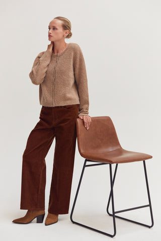 Eliza Crew Neck Cardigan