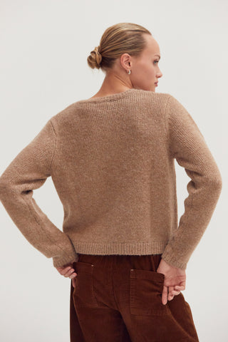Eliza Crew Neck Cardigan