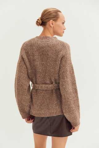 Carolina Belted Tunic Sweater