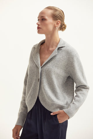 Betsy Curved Hem Cardigan