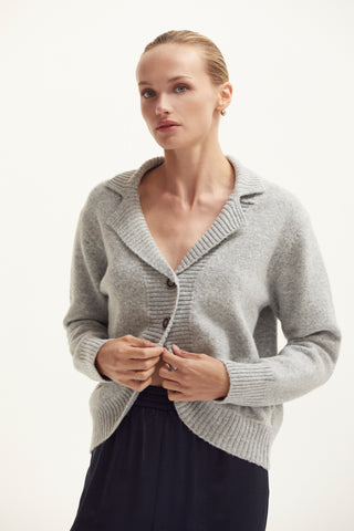 Betsy Curved Hem Cardigan