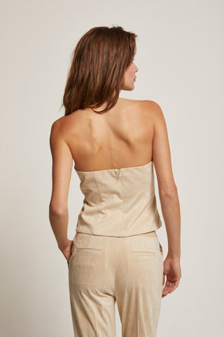 Neve Suede Tube Top