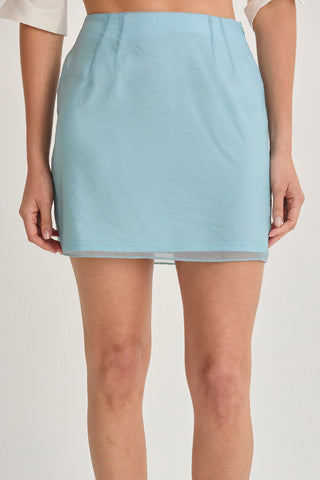 Zeah Organza Mini Skirt