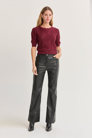 Majorie Vegan Leather Pants