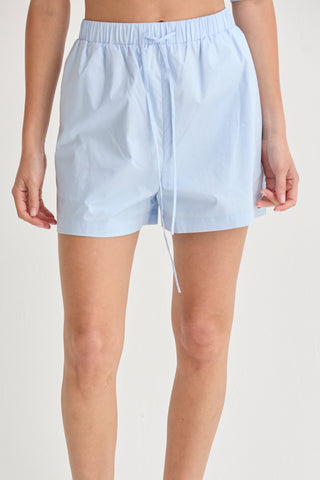 Lana Oversized Poplin Shirt Two Piece Set