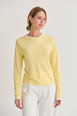 Olly Two in One Long Sleeve Knit Top