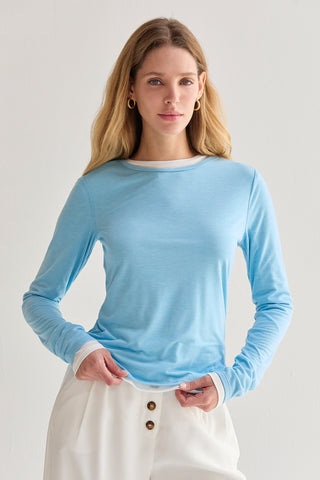 Olly Two in One Long Sleeve Knit Top