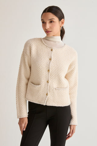 Sandy Boucle Knit Jacket