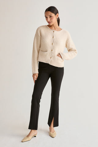 Sandy Boucle Knit Jacket