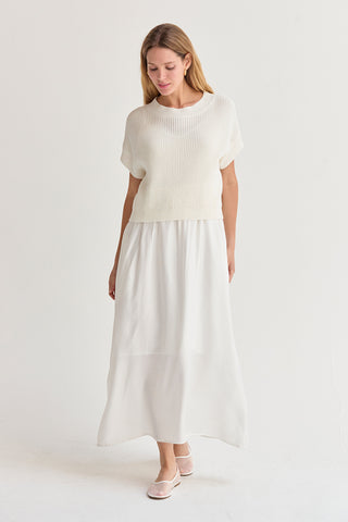 Winona Knit Top and Dress Two Piece Set
