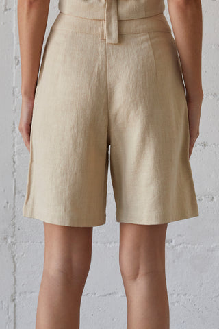 Shane Linen Bermuda Pants