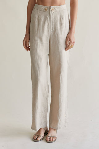 Jarrice Linen-blend Trousers