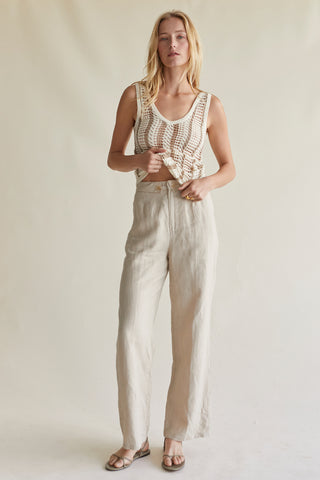 Jarrice Linen-blend Trousers