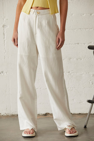 Jarrice Linen-blend Trousers