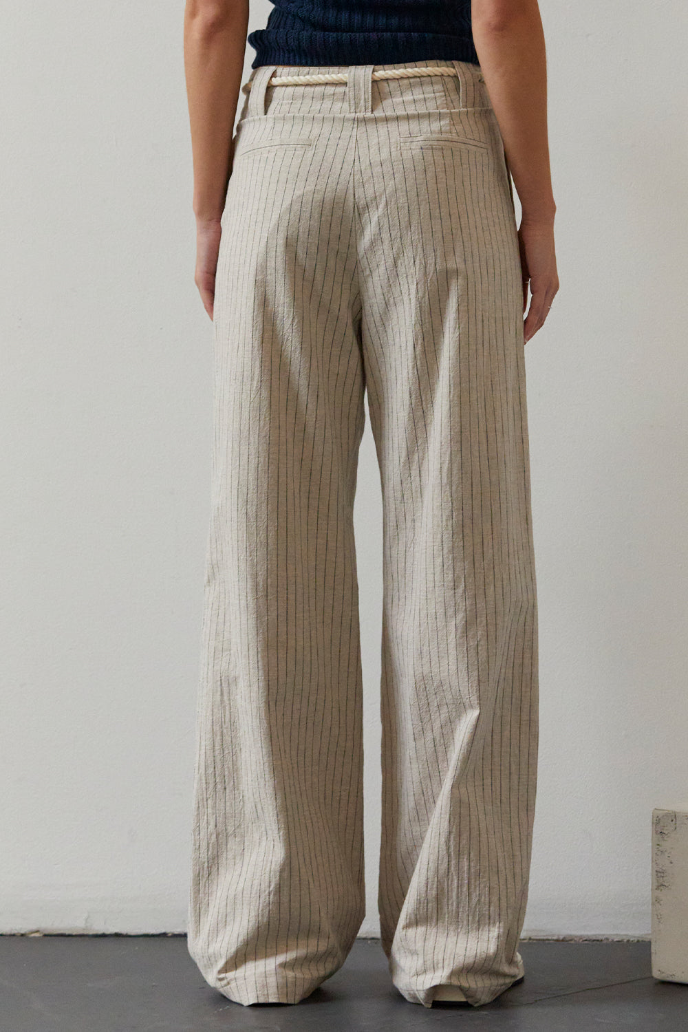 Cotton hot sale striped pants