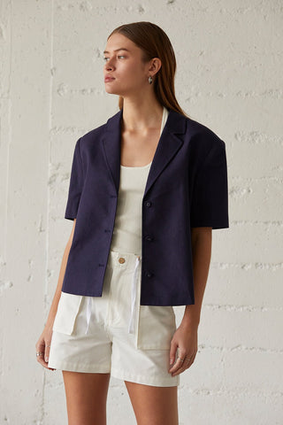 Bessie Short Sleeve Blazer