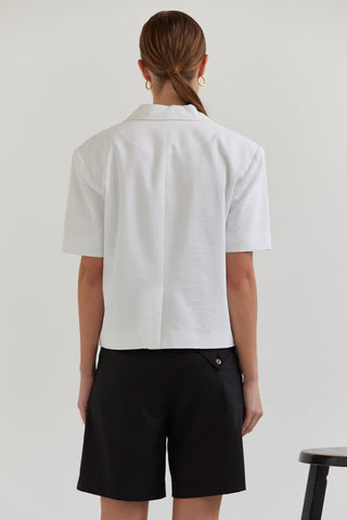 Bessie Short Sleeve Blazer