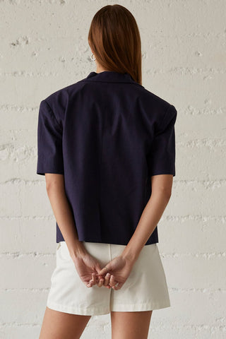 Bessie Short Sleeve Blazer
