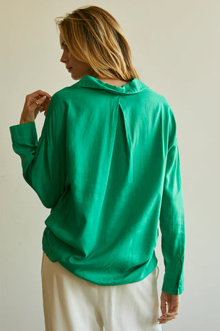 Kammy Linen-blend Blouse