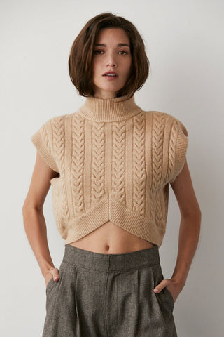 Anna Mock Neck Sweater