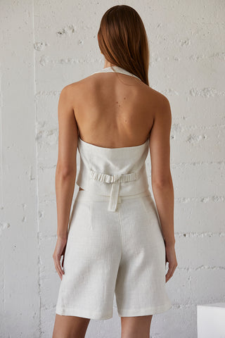 Daum Linen Halter Vest