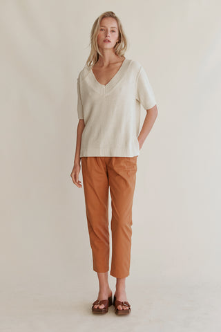 Raya Pebbled Knit Top