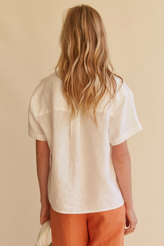 Paisley Linen Shirt