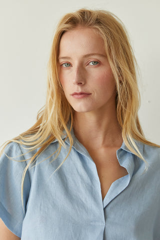 Paisley Linen Shirt