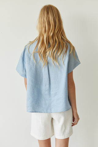 Paisley Linen Shirt