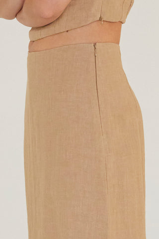 Rae Linen Maxi Skirt