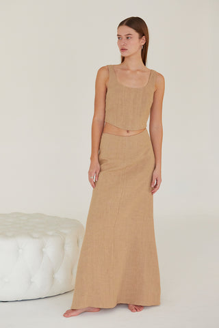 Rae Linen Maxi Skirt