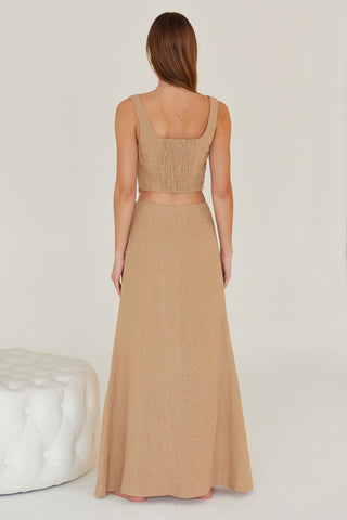 Rae Linen Maxi Skirt